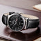 DOM M-11 Business Style Men Wrist Watch Calendar Leather Strap Clock Quartz Watch