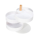 4 Layers 360 Rotating Jewelry Earrings Bracelet Storage Box Organizer Earring Holder