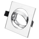 Square Rotation LED Downlight Ceiling Lamp Bracket for 70-75mm GU10 MR16 Light Bulb