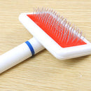 Dog Brush Pet Dog Comb Long Hair Brush Plastic Handle Puppy Cat Dog Bath Brush Multifunction Comb