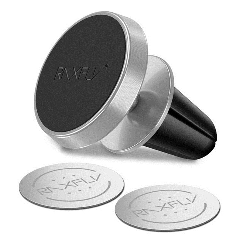 RAXFLY Magnetic Strong Adsorption 360 Degree Rotation Car Mount Holder for iPhone Xiaomi Cell Phone