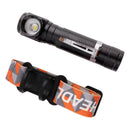 XANES T6 1500Lumens 3Modes LED Headlamp Flashlight Rechargeable Zoomable Magnetic Work Light