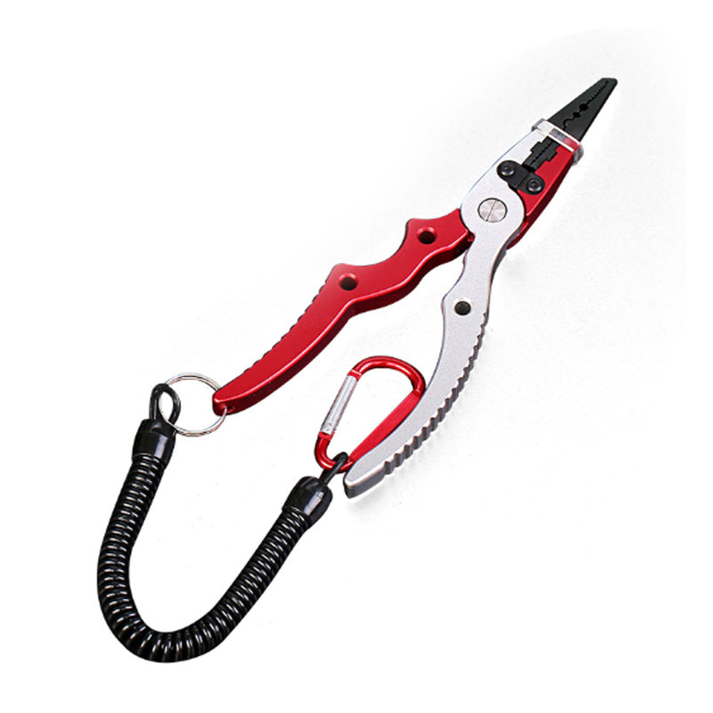 ZANLURE Aluminum Alloy Fishing Pliers Line Cutter Remove Hook Portable Fishing Tools