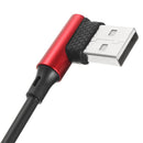 Bakeey 90 Degree Reversible 2.5A Micro Fast Charging Data Cable For Samsung Xiaomi Huawei
