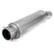 Inlet 36-51mm Motorcycle Exhaust Tail Tip Pipe Muffler Stainless Steel Modified Universal Titanium