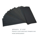 42pcs Sandpaper Set 120-5000 Grit Wet And Dry Sandpaper Polishing Abrasive Waterproof Paper Sheets