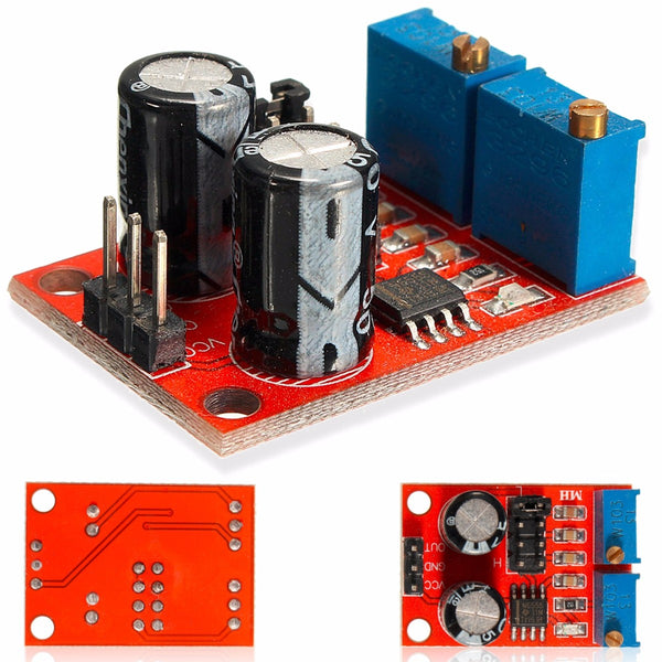 3Pcs NE555 Pulse Frequency Duty Cycle Adjustable Module Square Wave Signal Generator