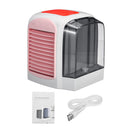 DC5V 380ml Air Conditioner Fan Mini Cool Bedroom Desk Portable Cooler Cube Water USB Silent