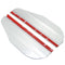 2Pcs Flexible PVC Car Rearview Mirror Rain Shield Guard Rainproof Eyebrow White Universal