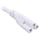 1.2M US/EU Plug 3 Prong AC Power Cord Cable For T8/T5 Integrated LED Tube Light Bulb