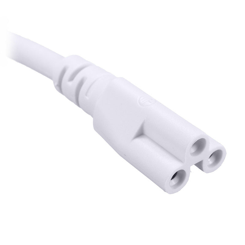 1.2M US/EU Plug 3 Prong AC Power Cord Cable For T8/T5 Integrated LED Tube Light Bulb