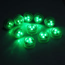 10X Remote Control Waterproof RGB Submersible LED Candle Tea Light Table Lamp Decoration