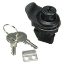 Push Button Latch with Key For Motorcycle Boat Door Gloveboxes Lock