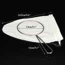5 Inch Cotton Cloth Strainer Filter Thai Tea Sock Strainer Traditional Infuser Coffee Milk Making