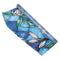 45*100cm 3D Window Decoration Orchid Flower Stained Glass Window Film Sticker DIY UV Blocking Film