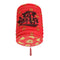 10 PCS Chinese"Fu"Reunion Hanging Red Paper Lamp Lantern New Year Festival Decor
