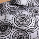 3 PCS Bedding Sets Bohemian National Style Quilt Cover Pillowcase For Queen Size