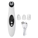 Blackhead Remover Electric Facial Pore Cleaner with 3  Probes Rechargeable Electric Blackhead Suction Vacuum Blackhead Suction Extractor Tool