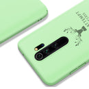 For Xiaomi Redmi Note 8 Pro Cover Bakeey Deer Pattern Shockproof Soft Rubber Liquid Silicone Protective Case