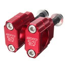 Pair 1 1/8inch 28mm Billet CNC HandleBar Mount Clamp Riser For Honda Kawasaki Suzuki