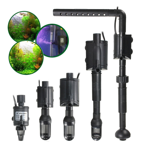 SunSun 3 In 1 Submersible Pump Aquarium Fish Tank Fountain Filter Pump