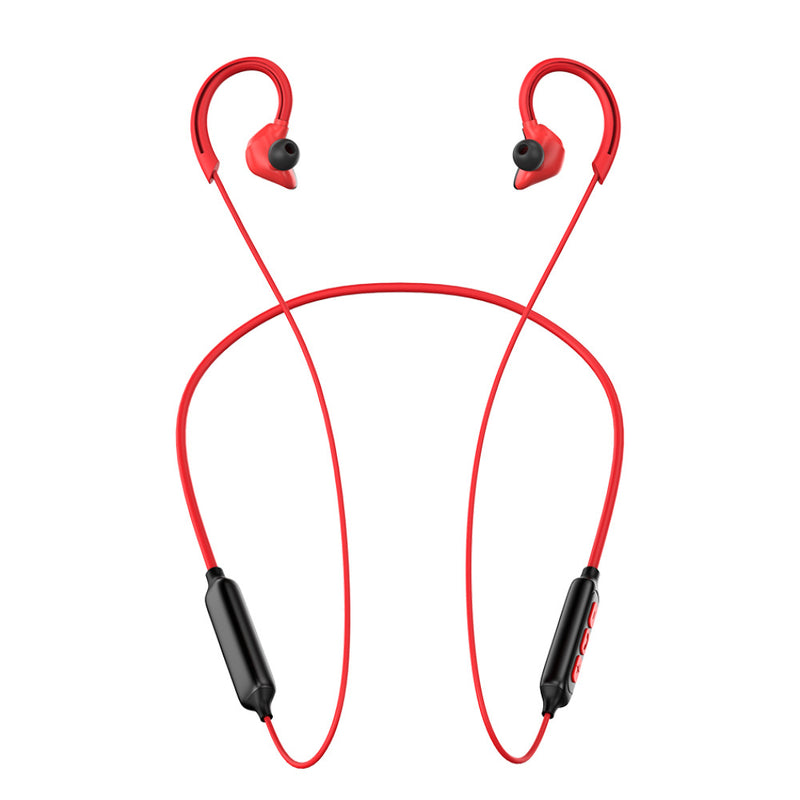 [Free Storage Bag] PTM X1 Neckband Hanging bluetooth Earphone Wireless Bass Handsfree Gaming Headphones with Mic