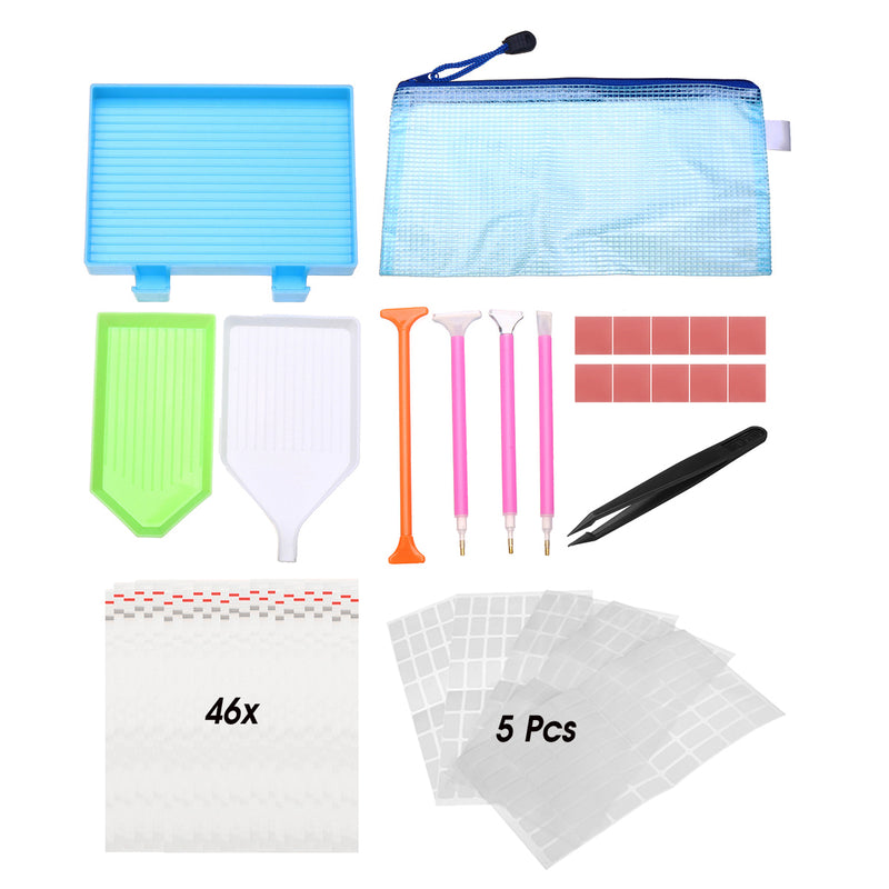 70Pcs Diamond Painting Tools Kit DIY Diamond Embroidery Painting Accessories