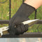 A Pair Steel Wire Safety Anti-cutting Gloves Gardening Work Outdoor Arm Sleeves Protection Tool