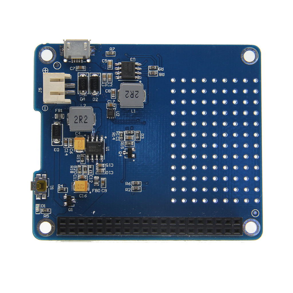 Geekworm UPS HAT Board For Raspberry Pi 3 Model B / Pi 2B / B+ / A+ ...