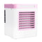 USB Portable Electric Mini Air Cooler 3 Modes Wind Speed Negative Ion Cooling Fan