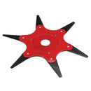 Upgrade Trimmer Head 65Mn 6 Teeth Blade Trimmer Head Brush Cutter Blade for Lawnmower