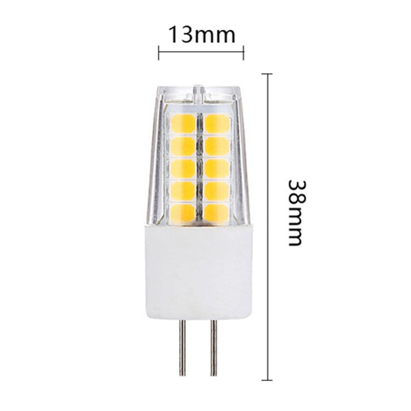 G4 3W SMD2835 Non-dimmable Pure White Warm White Ceramics 20 LED Light Bulb AC220V AC/DC12V