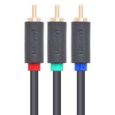 Ugreen AV106 1.5M 3RCA to 3RCA Male to Male Cable YcbCr Video Cable for DVD VCD TV