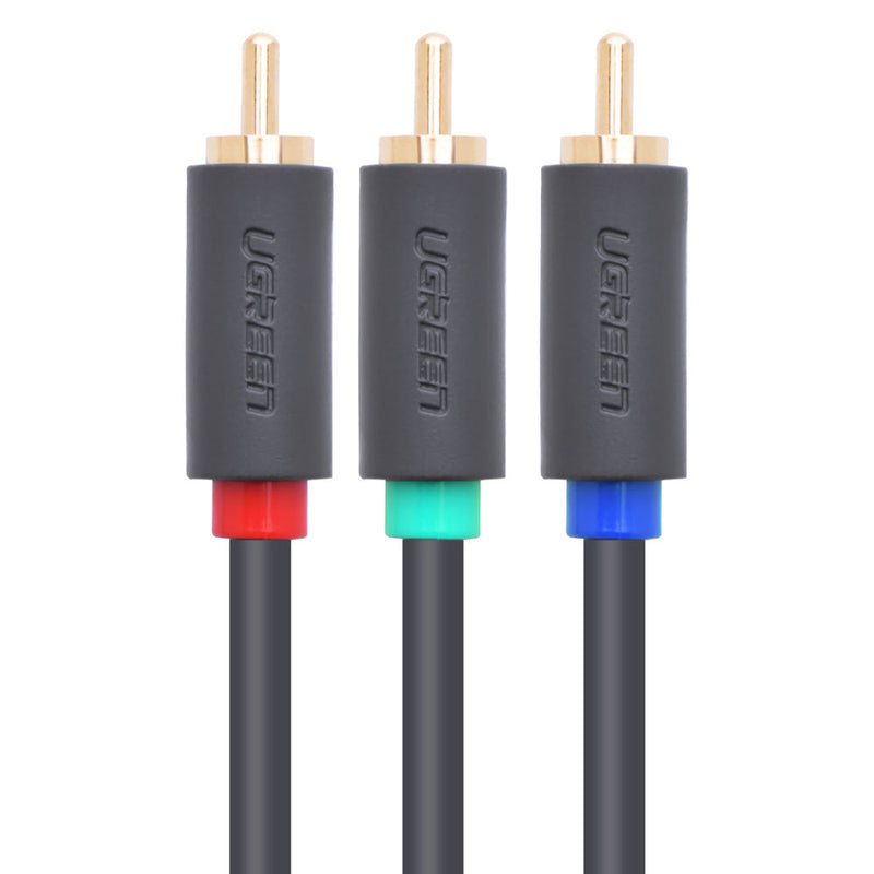 Ugreen AV106 1.5M 3RCA to 3RCA Male to Male Cable YcbCr Video Cable for DVD VCD TV
