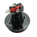 5Pcs Red LED Light 60mm Arcade Video Game Player Push Button Switch