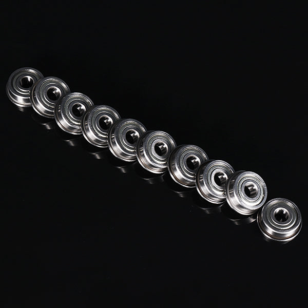 10pcs F605ZZ 5x14x5mm Flange Ball Bearings Flange Size 16x1mm  Ball Bearing