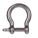 XINDA XD8619H Stainless Steel 9.8kg Tension D Anchor Shackle Climbing Carabiner Screw Lock