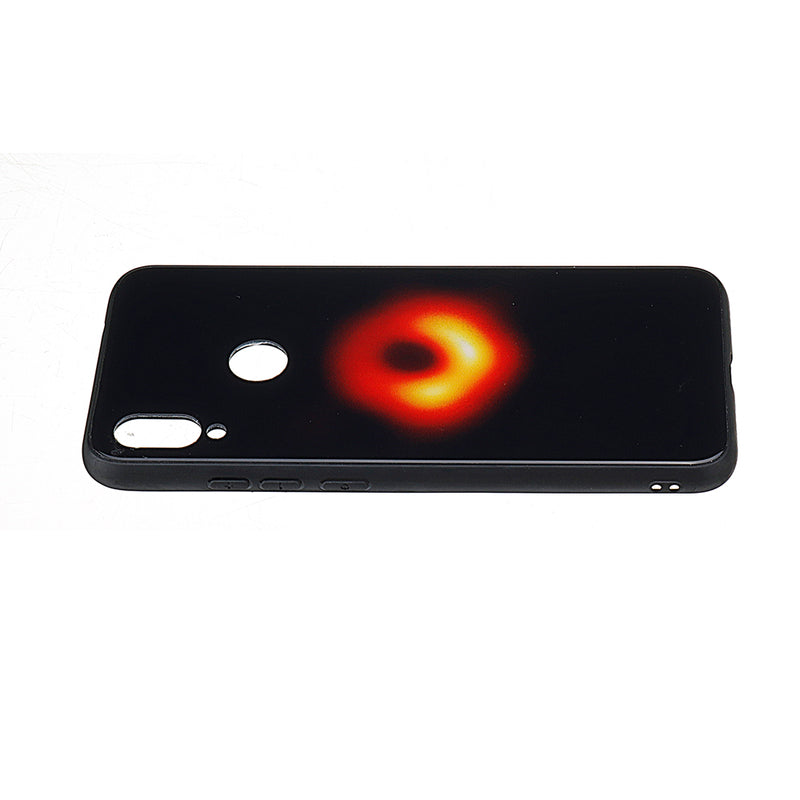 Bakeey Black Holes Collapsar Tempered Glass&Soft TPU Protective Case For Xiaomi Redmi Note 7 / Redmi Note 7 Pro