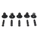 Blakc/Gold Full Fairing Bolt Kits 134PCS For Honda CBR600RR CBR900RR CBR1000RR CBR1100XX