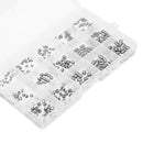 Suleve MXSH6 M3/M4/M5 300Pcs Allen Hex Socket Set Grub Screw Cone Point 3-10mm Assortment Kit