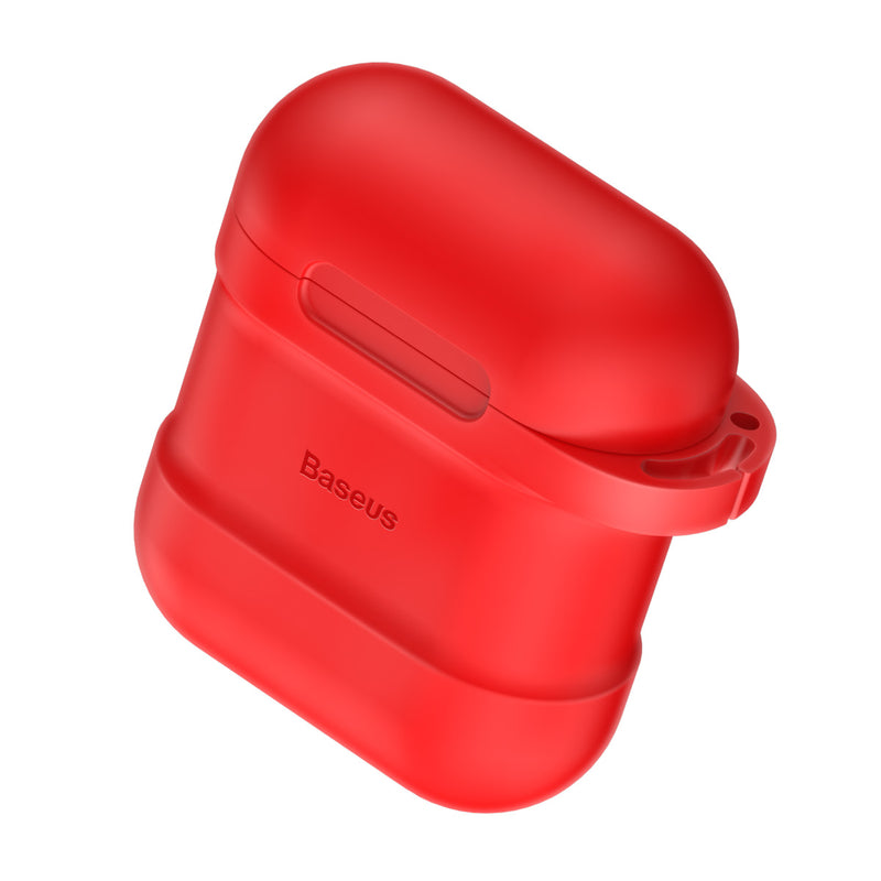 Baseus Portable Protective Case With Magnetic Silicone Sling For Apple AirPods