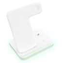 Bakeey 3in1 Breathing Light 15W Qi Fast Charging Wireless Charger Dock for IPhone 11 Watch Xiaomi 9T Mi9 Pro HUAWEI P30Pro Samsung S10+