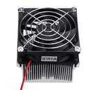 DC12V Aluminium Heatsink Cooling Fan for 20W 30W 50W 60W High Power DIY LED Lamp