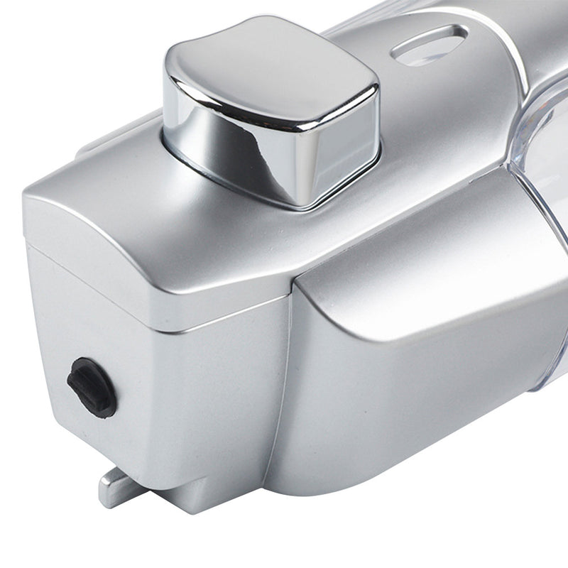 Minleaf ML-SD1 350ML Wall-Mounted Liquid Soap Dispenser 3 Chamber Hand Washing Soap Shower Dispenser