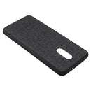 Bakeey Anti-Fingerprint Canvas PU Leather Protective Case for Oneplus 7
