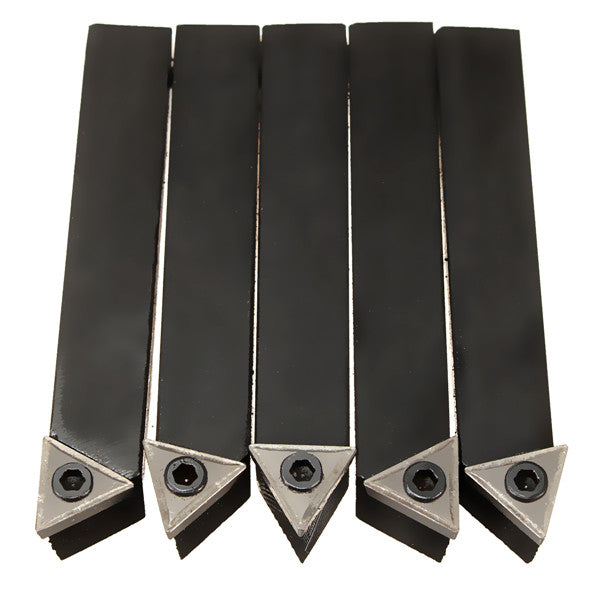 5pcs 3/8 Inch Shank TCMT1102 Lathe Carbide Inserts with Turning Tool