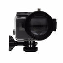58mm 16X Macro Lens Close Up Filter with Lens Base Adapter Ring for Gopro Hero 5