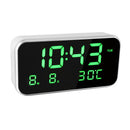 Big Screen LED Digital Multi-function Music Alarm Clock with Temperature Date And