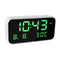 Big Screen LED Digital Multi-function Music Alarm Clock with Temperature Date And