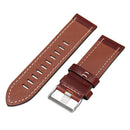 Replacement Leather Wrist Strap Watch Band with Tool For Garmin Fenix 3/5 5X 5S